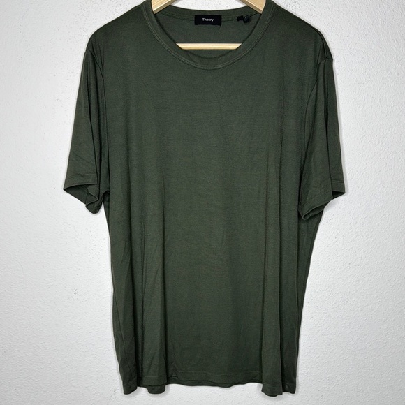 Theory T-shirt in army green size XL - Picture 1 of 5